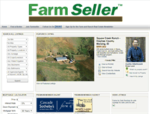 Tablet Screenshot of farmseller.com